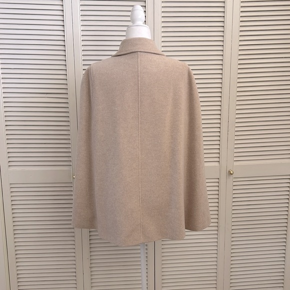Zara Join Life Cape Poncho Coat Size L NWT - Picture 4 of 9